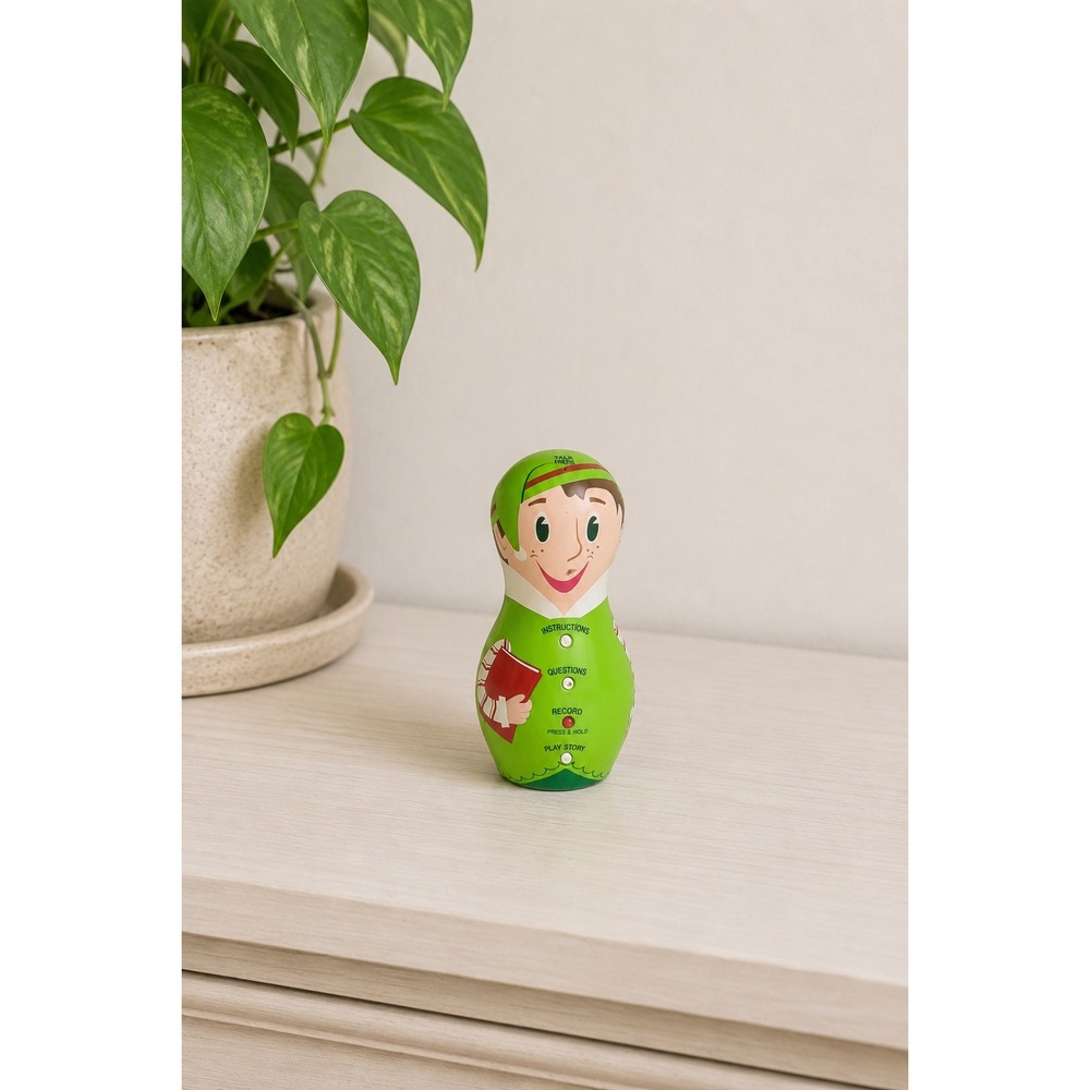 Hallmark 2012 Grab-N-Gabs Tell the Elf Voice Changer Tested Works Christmas Toy